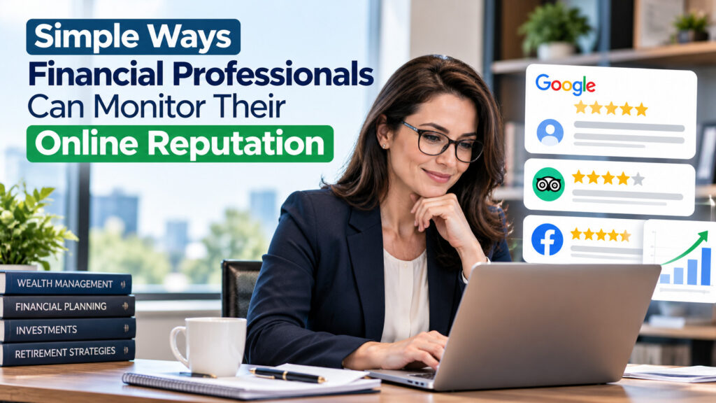 Simple Ways Financial Professionals Can Monitor Their Online Reputation